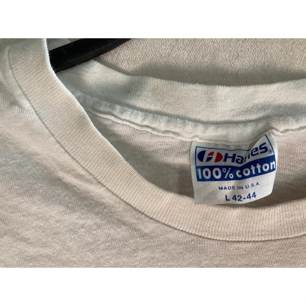 VTG BILLY MEYER 7/11 CHIEF FUNNY CAR NHRA DRAG RACING T-SHIRT L SINGLE STITCH - Picture 3 of 7